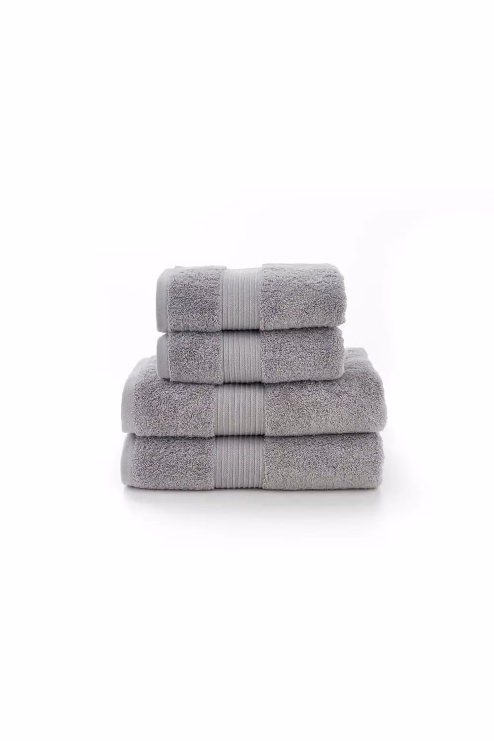Deyongs Bliss Pima Supersoft Fluffy Cotton 650gsm Towels in Light Grey – 2