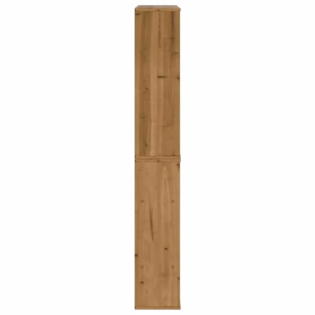 Berkfield Home ODDA Side Cabinets, Set of 4, Solid Wood Pine in Brown, W/D/H: 40 x 24 x 79 cm – 3