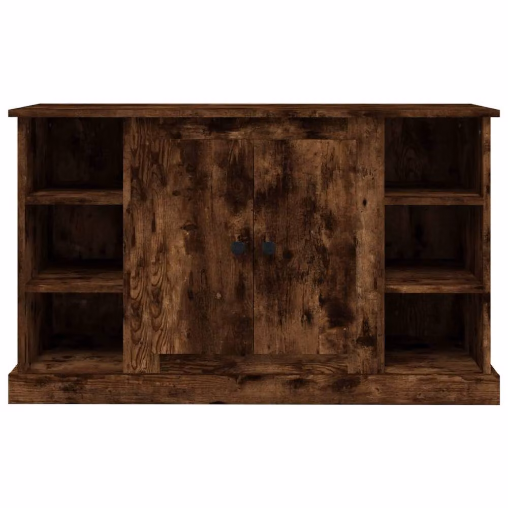 Berkfield Home Smoked Oak Sideboard in Brown, W/D/H: 100 x 35.5 x 60 cm – 3