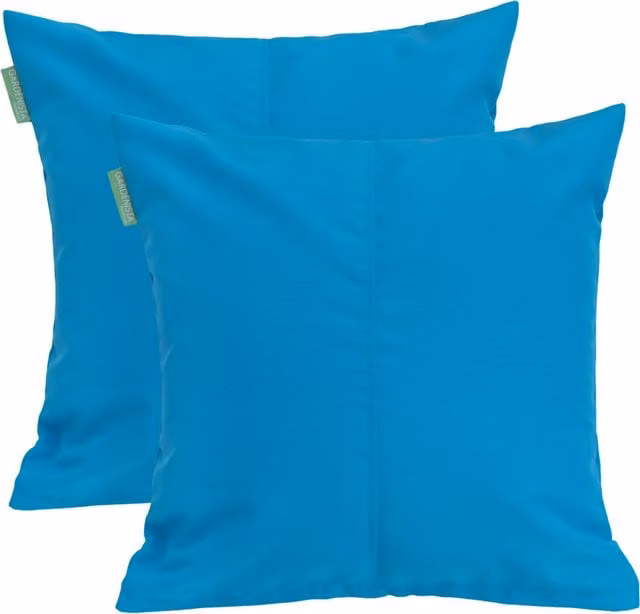 Gardenista Premium Turquoise Square Garden Scatter Cushion, W/D/H: 45.72 x 45.72 x 45.72 cm