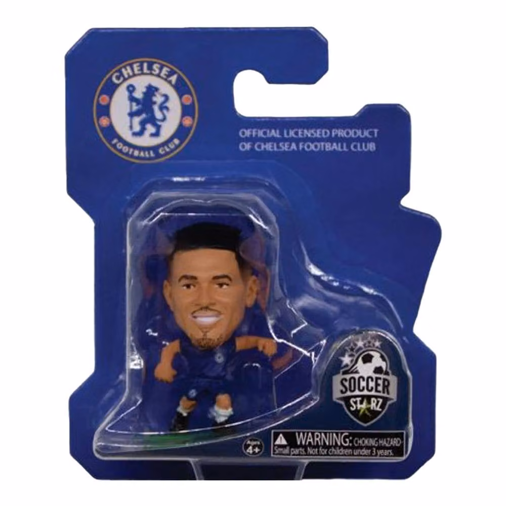 SoccerStarz Chelsea FC Levi Colwill Football Figurine, Blue and Multicolour – 2