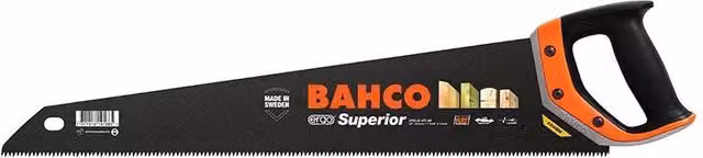 Bahco 2700-24-Xt-Hp Superior Handsaw, Black, 600 mm