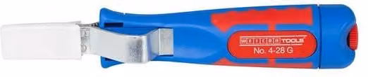 Weicon Cable Stripper with Hook Blade No. 4-28 H in Blue