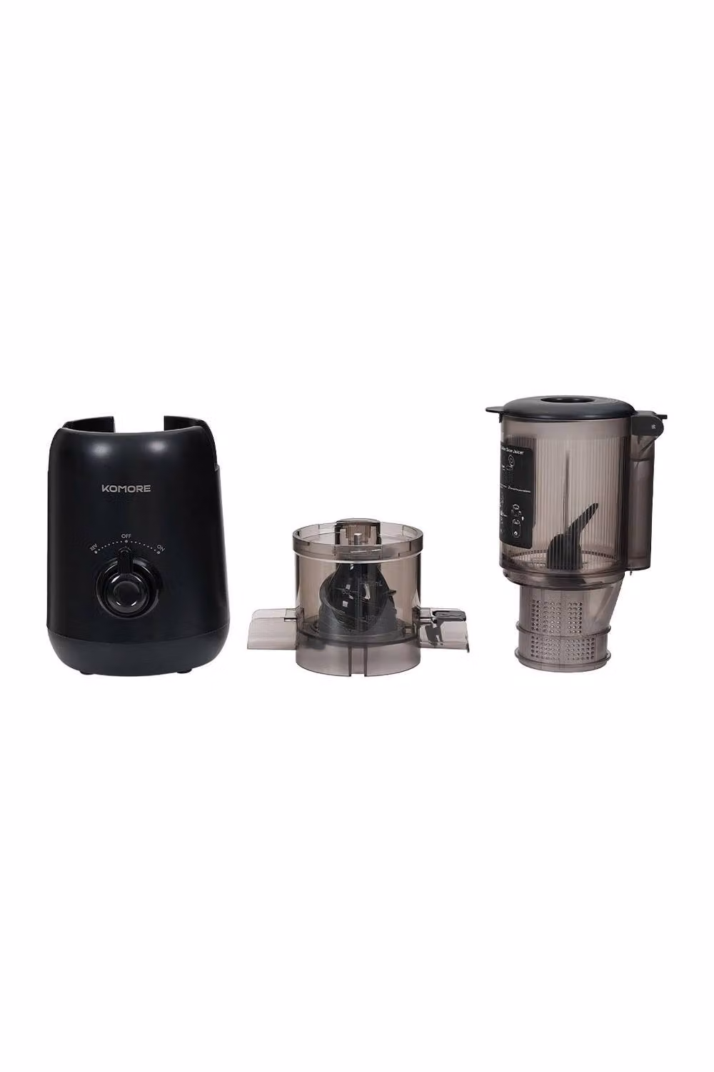 Living and Home 200W Cold Press Slow Masticating Juicer in Black – 4