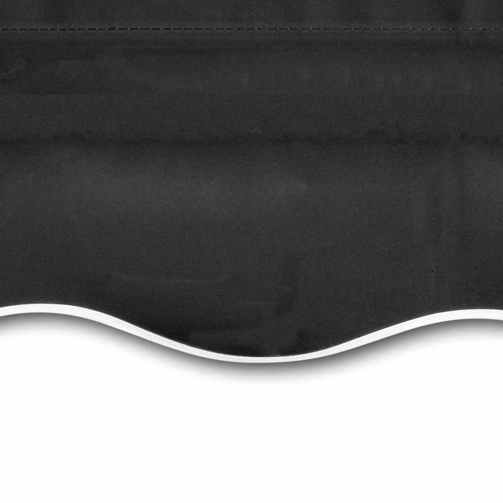 Berkfield Home Anthracite and Black Polyester Awning Sunshade Canvas, W: 600 cm, D: 300 cm – 3