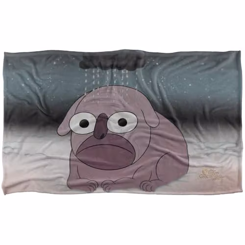 LOGOVISION Over The Garden Wall Cloud City Dog Super Soft Snuggle Blanket, Multicolour, W/D/H: 91 x 147 cm – 1