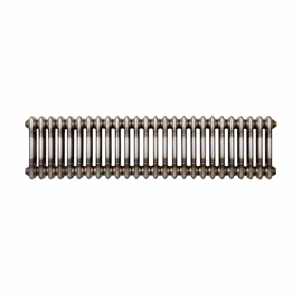 Monstershop Traditional 2 Column Carbon Steel Radiator in Silver/Grey, W/H: 30.0 x 119.0 cm – 2