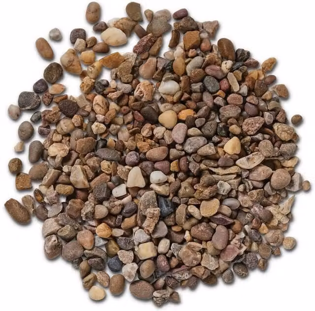 Buttercup Farm Multicolour 10mm Washed Quartzite Gravel Aggregate, 850 kg – 1