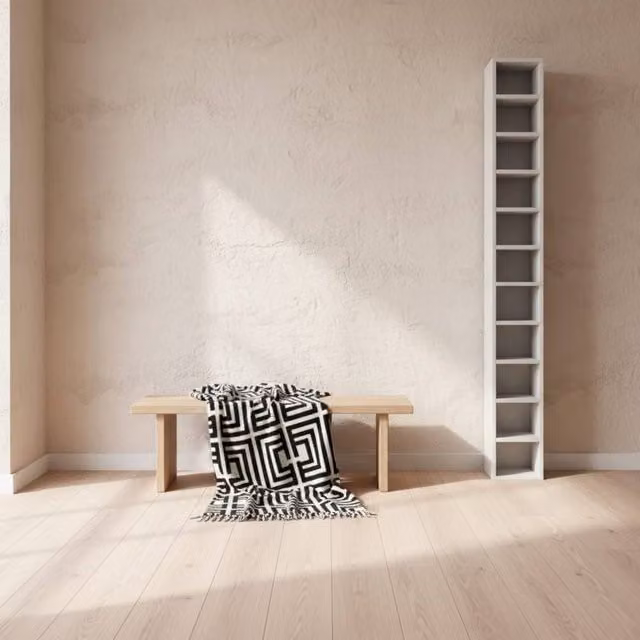 Wyld Haus Manina White Tall Narrow CD Storage Tower with 204 Disc Capacity, H 175 x W 21 x D 20 cm