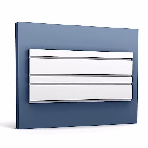 Orac Decor W119 Modern BAR Mix 3D Wall Panel, White