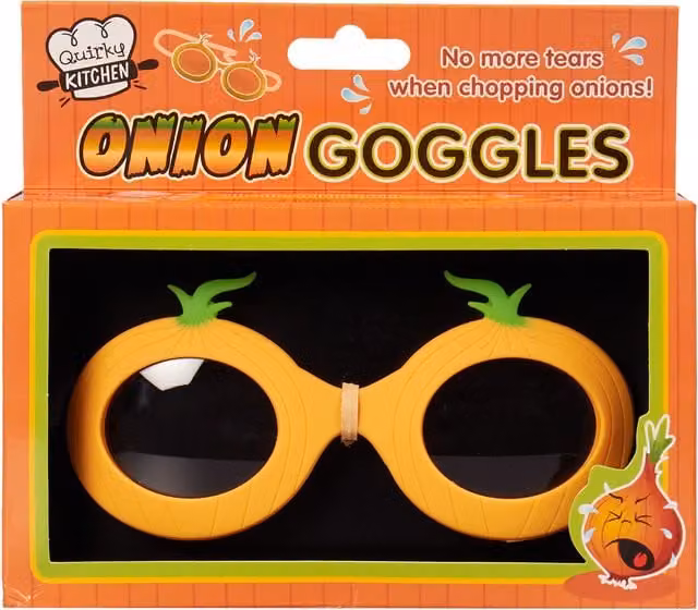 Diabolical Onion Goggles in Orange with Adjustable Strap