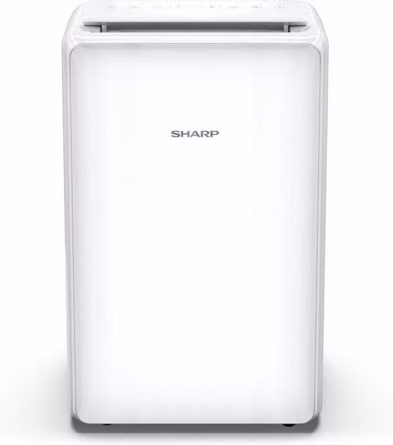 SHARP White Portable Dehumidifier 16L