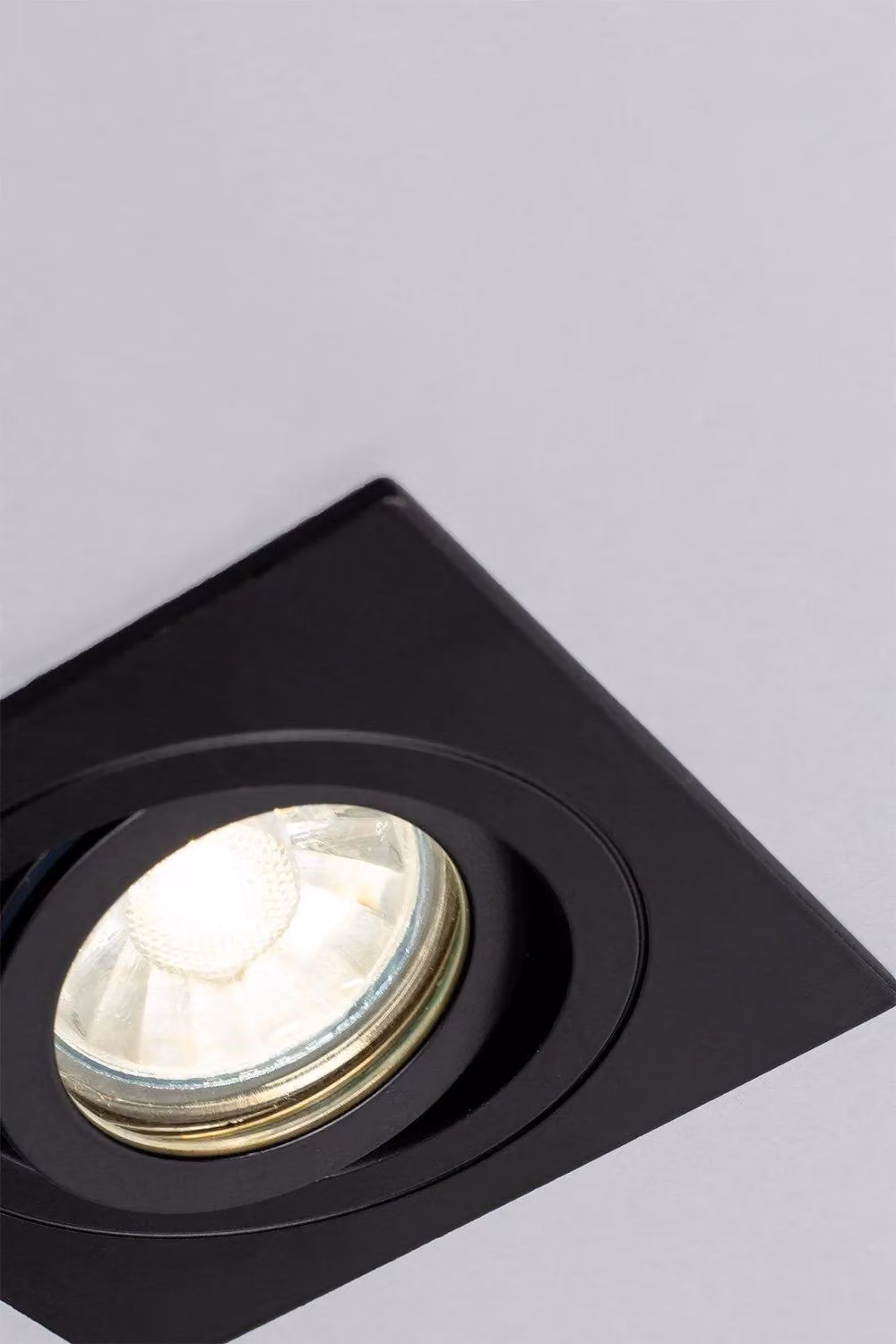 BHS Lighting Sym Square Adjustable Recessed Spot Light in Black – 2