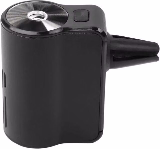 NESTLUNE Smart Car Air Freshener Rechargeable Aroma Diffuser, Black, W: 100 cm, H: 15 cm, D: 5.5 cm