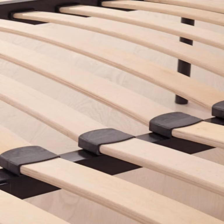PAWNORA Replacement King Size Bed Slats in Natural Wood, W/D/H: 68.0 x 5.3 x 1.0 cm