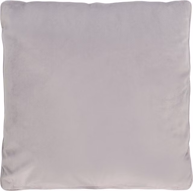 Divante Vermont Velvet Square Cushion in Silver
