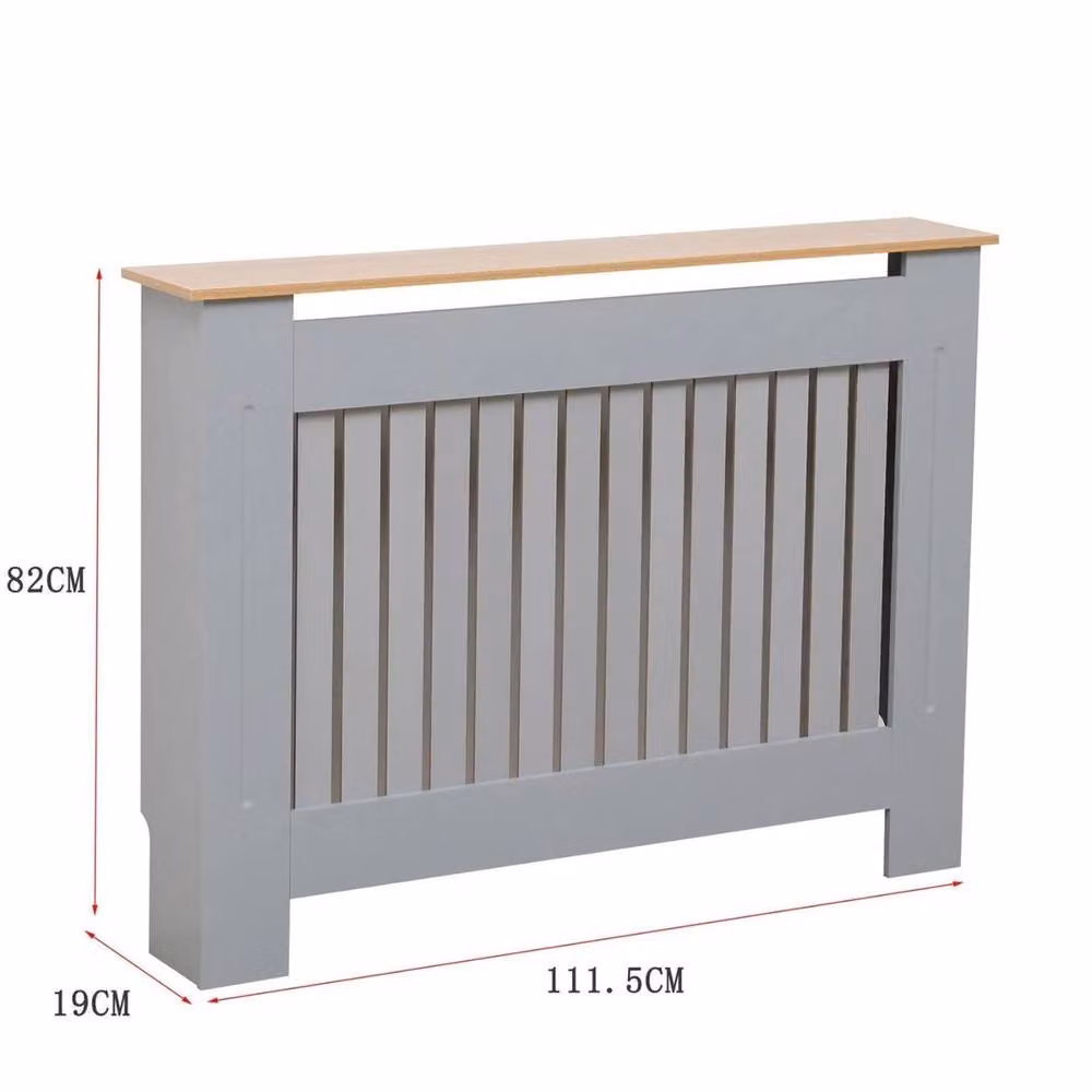 SPETLEK Designs Medium Vertical Radiator Cover in Grey – 3