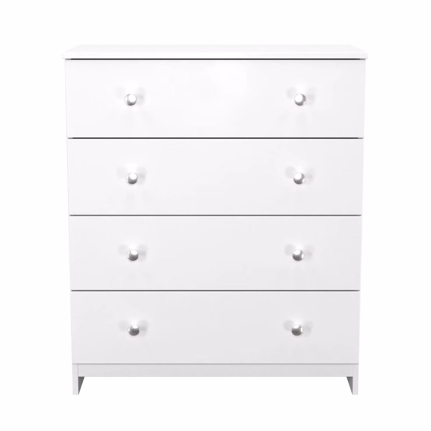 Ready Assembled 2 U Newlyn 4 Drawer Chest in White – 2