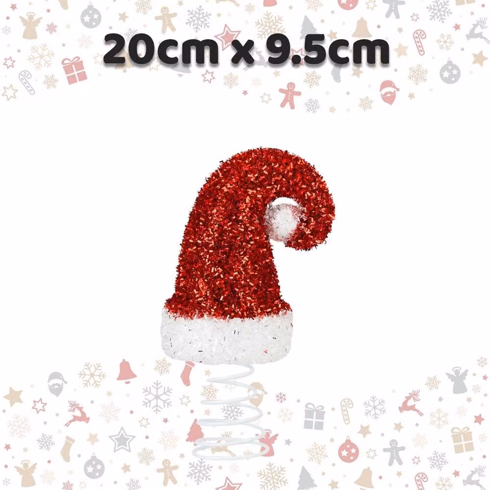 VFM e-Store Red Christmas Santa Hat Decoration for Adults, W/H: 20 x 9.5 cm – 2