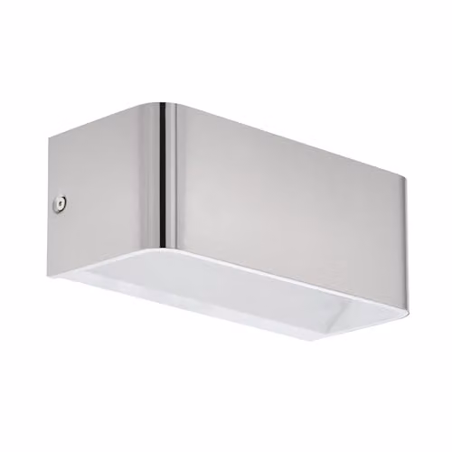 Eglo Sania 4 LED Wall Lamp in White and Silver with Minimalist Design