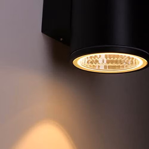 Netlighting Orion LED Outdoor Surface Mounted Wall Light Black IP54 – 3