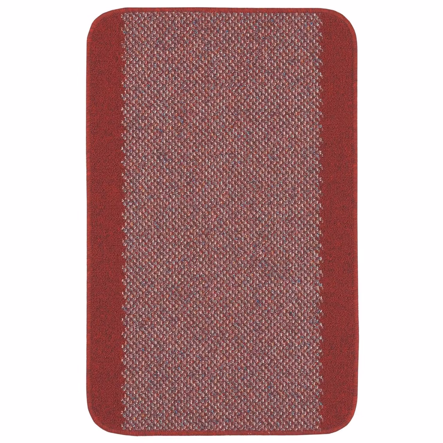 THE RUGS Washable Designer Bordered Rug in Red, W: 67 cm, L: 200 cm – 2