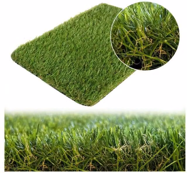 Artificial Grass GB 35mm Artificial Grass in Green, W: 400 cm, D: 300 cm