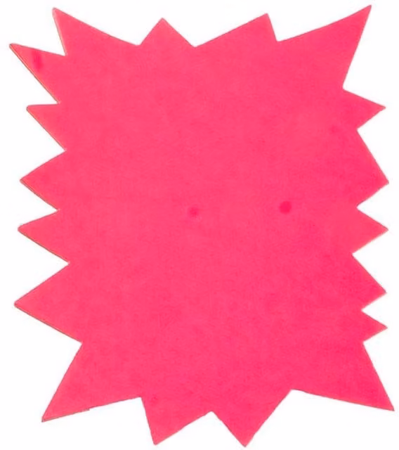 Idoodle Essentials Neon Flash Cards in Pink