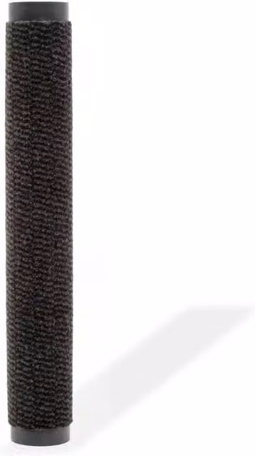 Berkfield Home Non-Slip Rectangular Tufted Dust Control Mat, Black, W: 60 cm, D: 90 cm