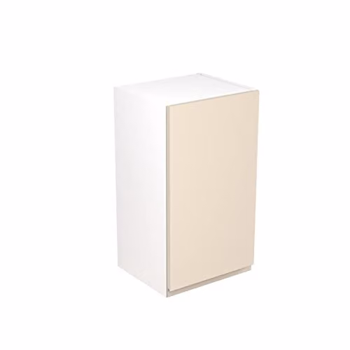 Kitchen Kit Cashmere Matt Bridging Wall Cabinet with J-Pull Doors, W: 40 cm, H: 72 cm, D: 33 cm