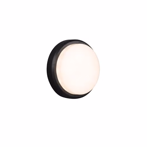 Netlighting Tom Outdoor LED Flush Wall Lamp in Grey, 11W, 3000K, IP65 – 1