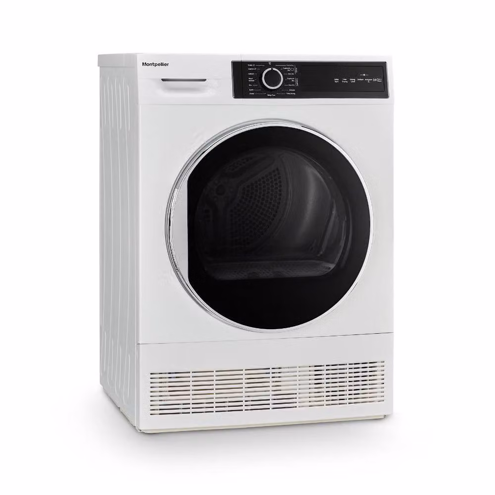 Montpellier MTDC8SDW White 8kg Condenser Tumble Dryer - B Energy Rating – 2