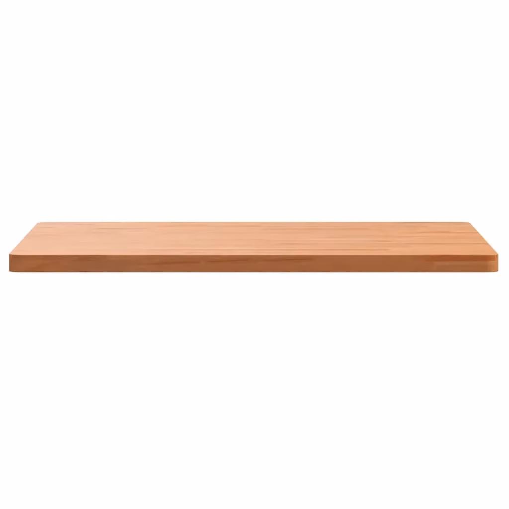 Berkfield Home Square Solid Wood Beech Table Top, Brown, W: 70 cm, D: 70 cm, H: 2.5 cm – 2