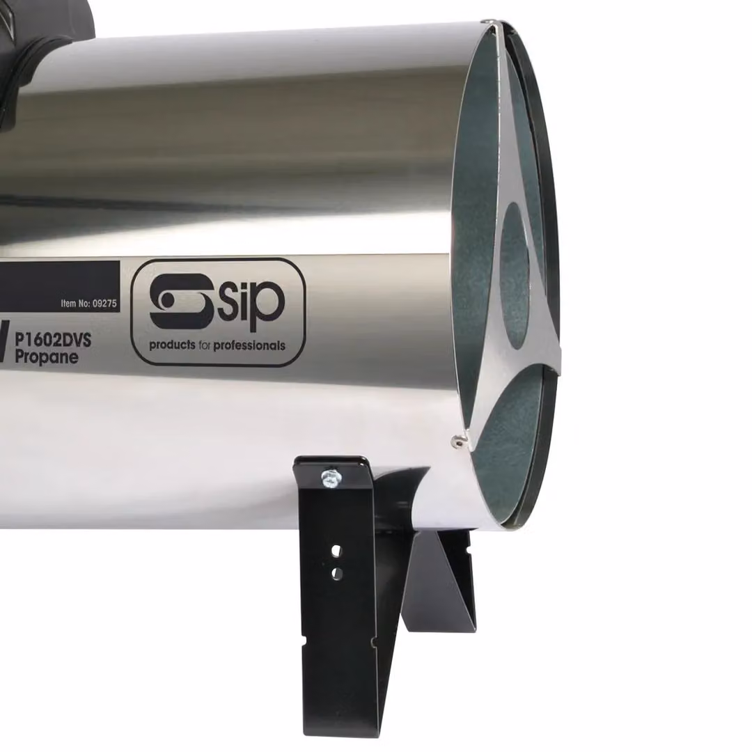 SIP FIREBALL 1602DV Propane Gas Space Heater in Stainless Steel – 3
