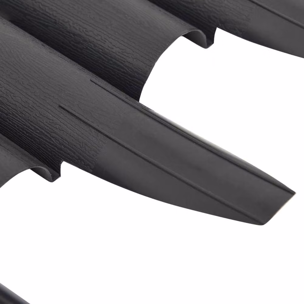 Berkfield Home Lawn Edging, 36 Pieces, 10 m, Anthracite Grey Plastic – 6