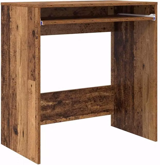 Berkfield Home Modern Writing Desk in Brown Engineered Wood – 1