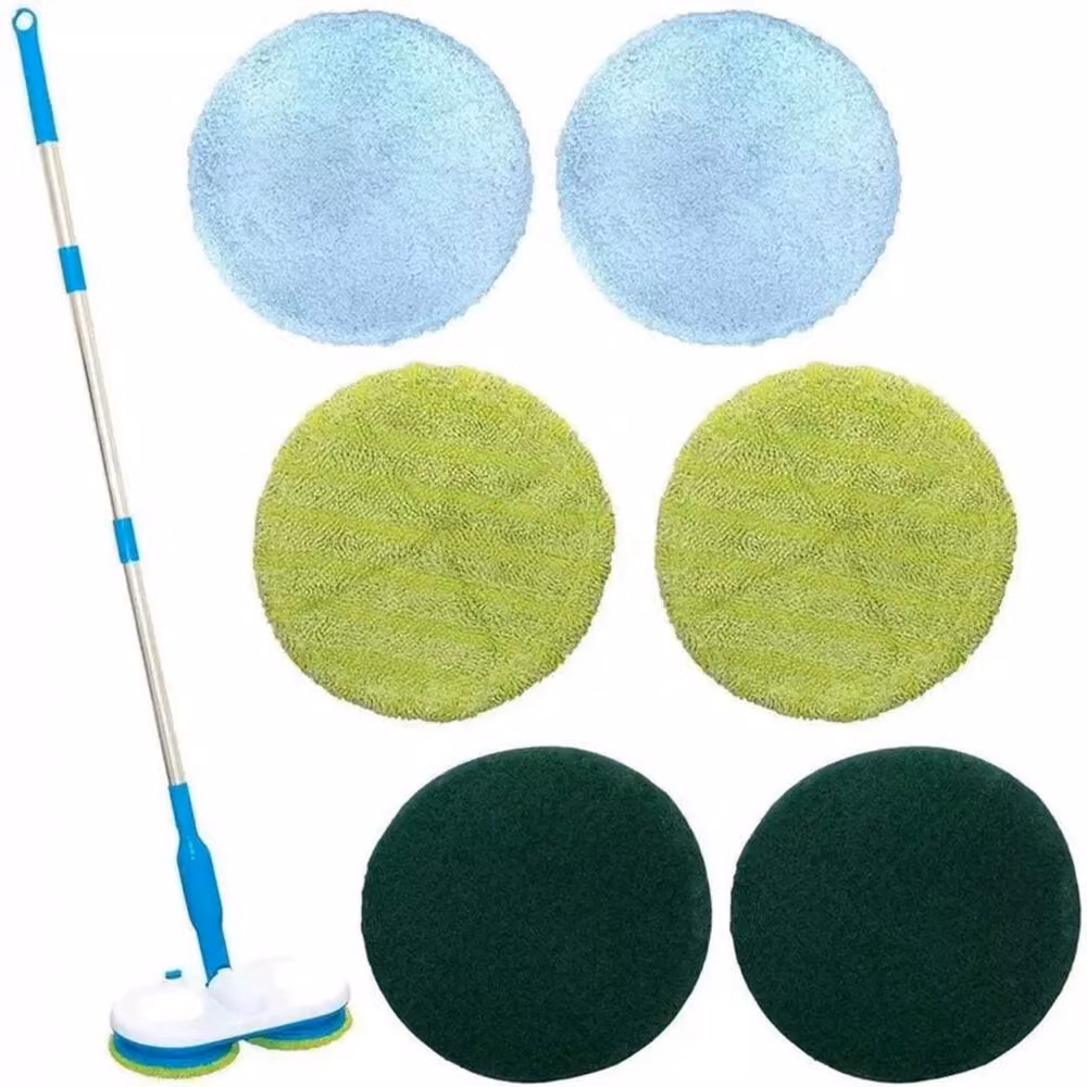 KORVIXA Rechargeable Motorised Spin Mop in Blue – 2