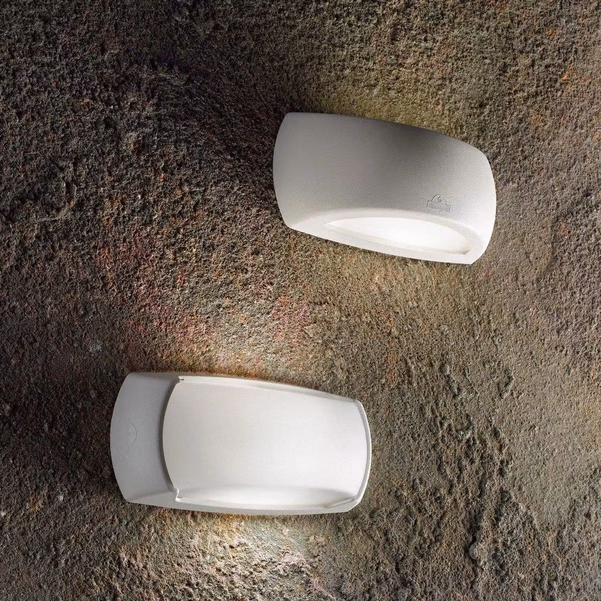 Netlighting Francy Modern Rectangular Outdoor Wall Light in White, IP66, E27 Up/Down Lighting – 2