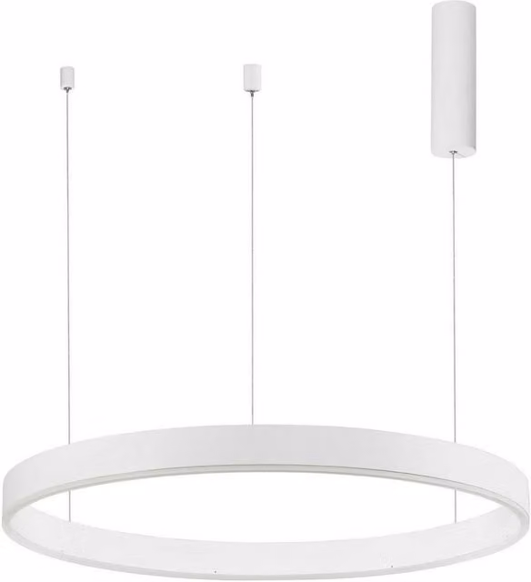 Netlighting Motif Dimmable LED Pendant Light, White, Diameter: 80 cm, 50W, 3684lm
