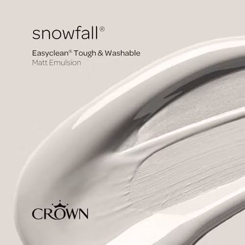 Crown EASYCLEAN Matt Emulsion Wall Paint, Beige, 2.5L – 2