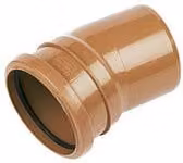 PBSL Group Brown Drainage Bend Single Socket 15 Degree 160mm