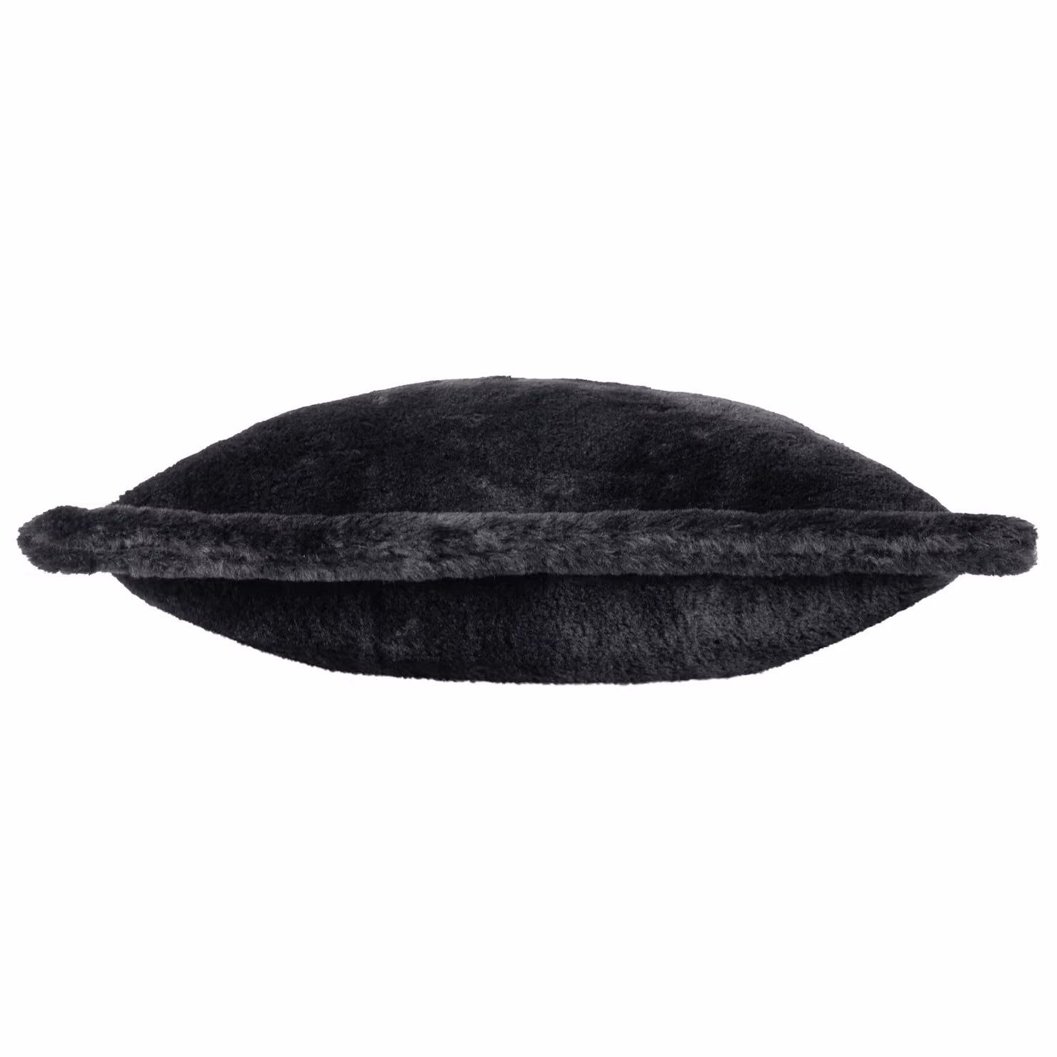 Furn Kallu Black Faux Fur Square Cushion W/D/H: 45 x 45 x 45 cm – 3