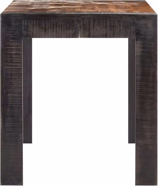 Berkfield Home Beautiful Rectangular Dining Table in Brown Solid Rough Mango Wood W/D/H: 140 x 70 x 76 cm – 1
