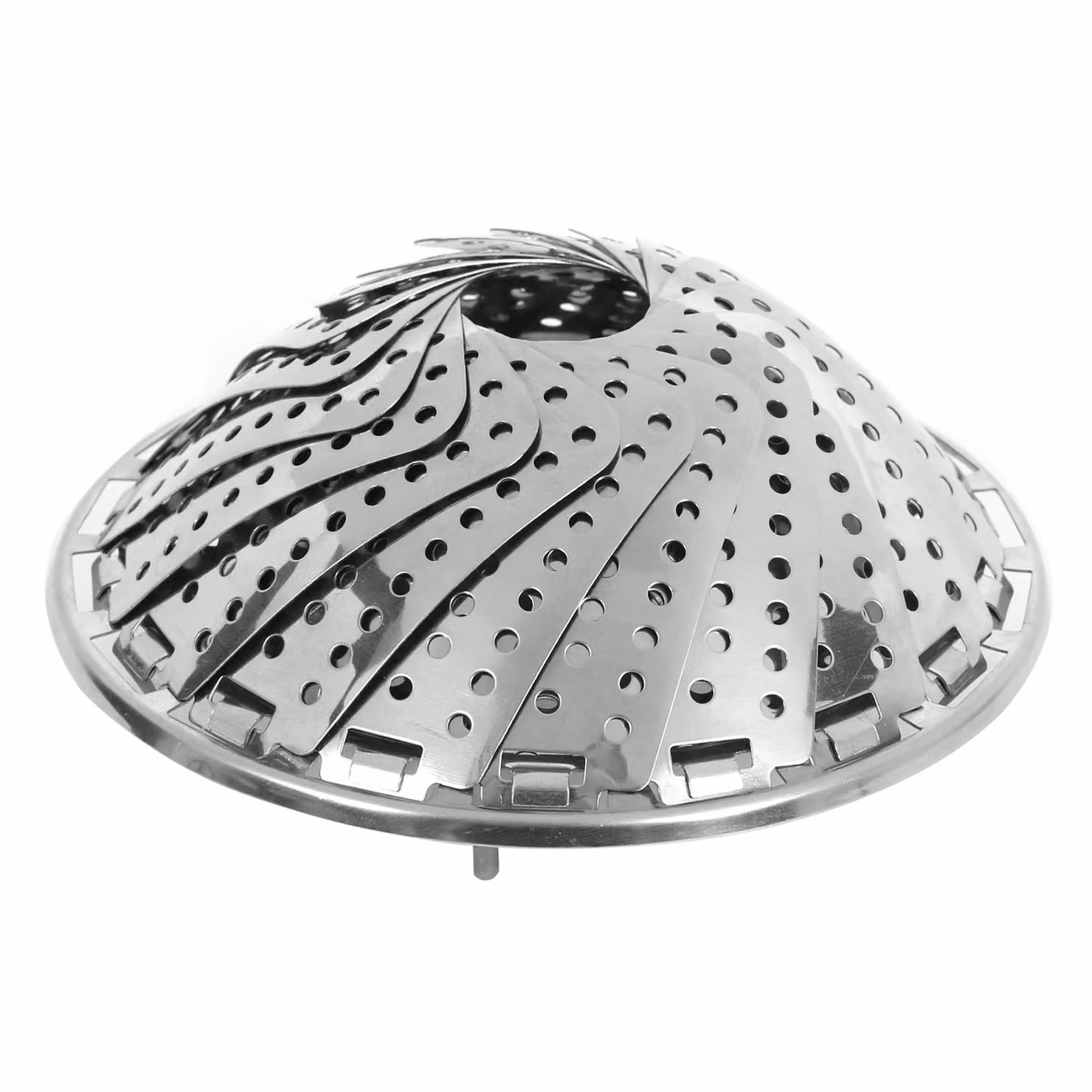 Orsina Small Stainless Steel Steamer in Silver – 2