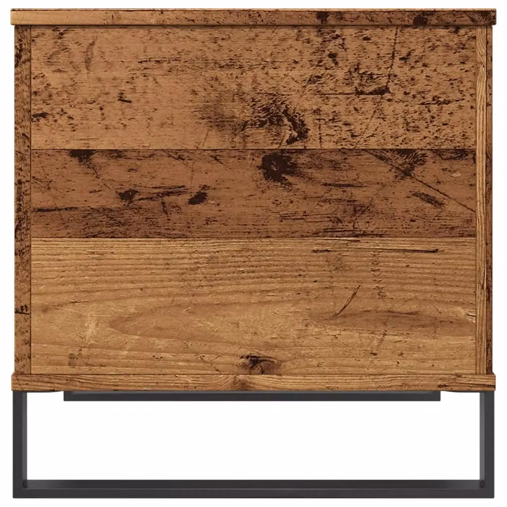 Berkfield Home Industrial Coffee Table in Brown with Lift Mechanism, W/D/H: 60 x 44.5 x 45 cm – 4