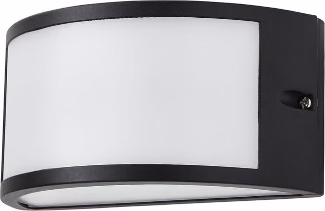 Litecraft Wynn LED Outdoor Up and Down Wall Light, Black