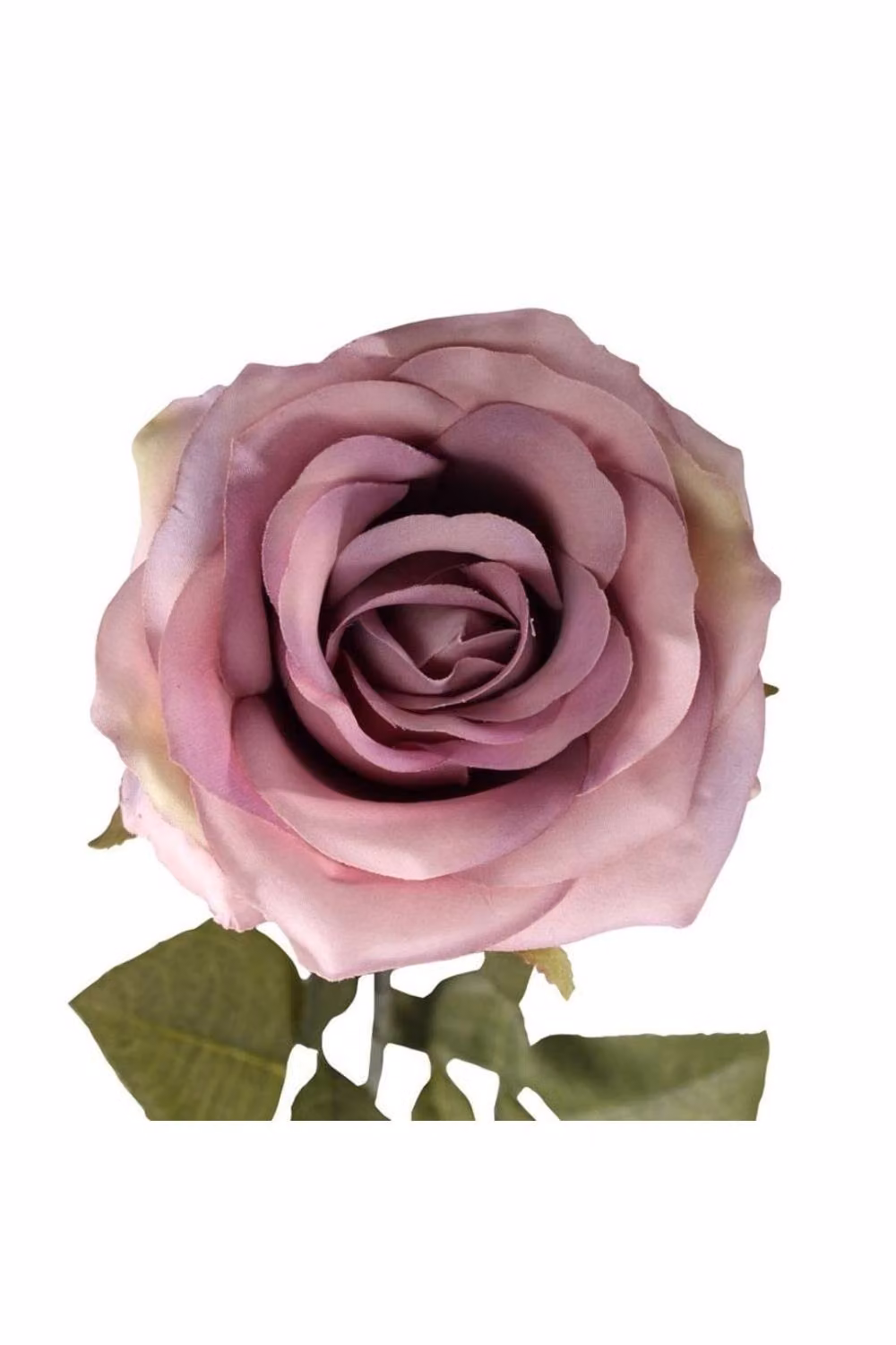 KDMD Vintage Rose Lilac Artificial Textile Flowers, 3 Pack, Purple – 2