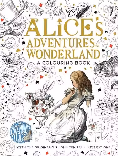 Macmillan Alice Colouring Book for Children, Multicolour