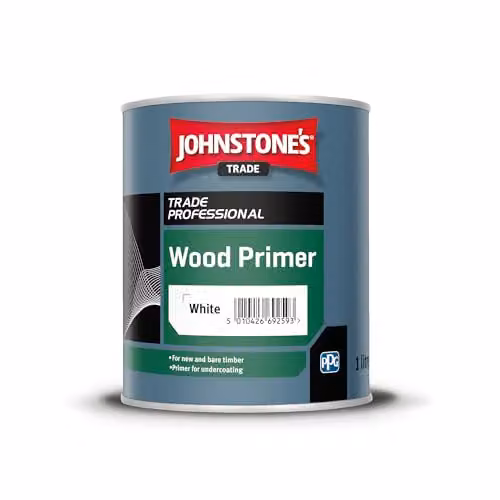 Johnstone's White Wood Primer, 1 l – 5