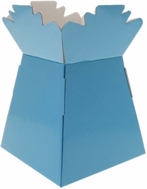 KDMD Pearlised Pale Blue Tabletop Living Vase